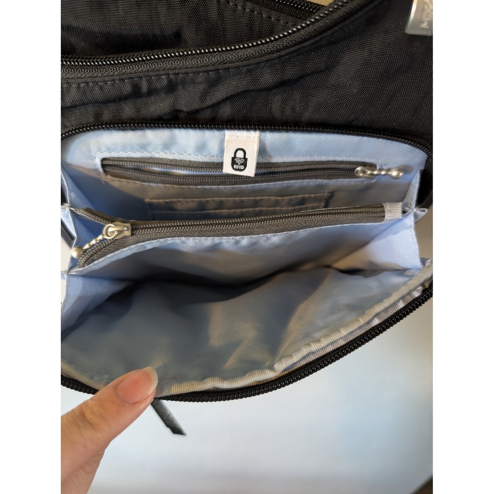Black Baggallini Crossbody Travel Bag - Picture 5 of 9